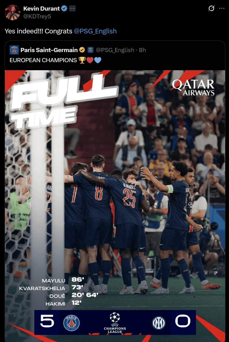 开云手机注册-杜兰特连续十场比赛得分超过夺冠，巴黎圣日耳曼不断突破！-开云手机注册